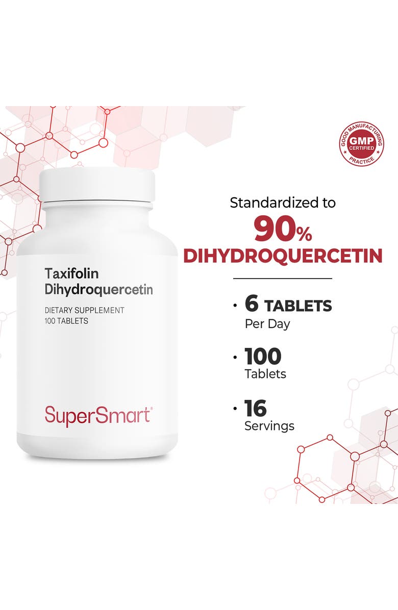 SuperSmart Taxifolin Dihydroquercetin, Alternate, color, NO COLOR