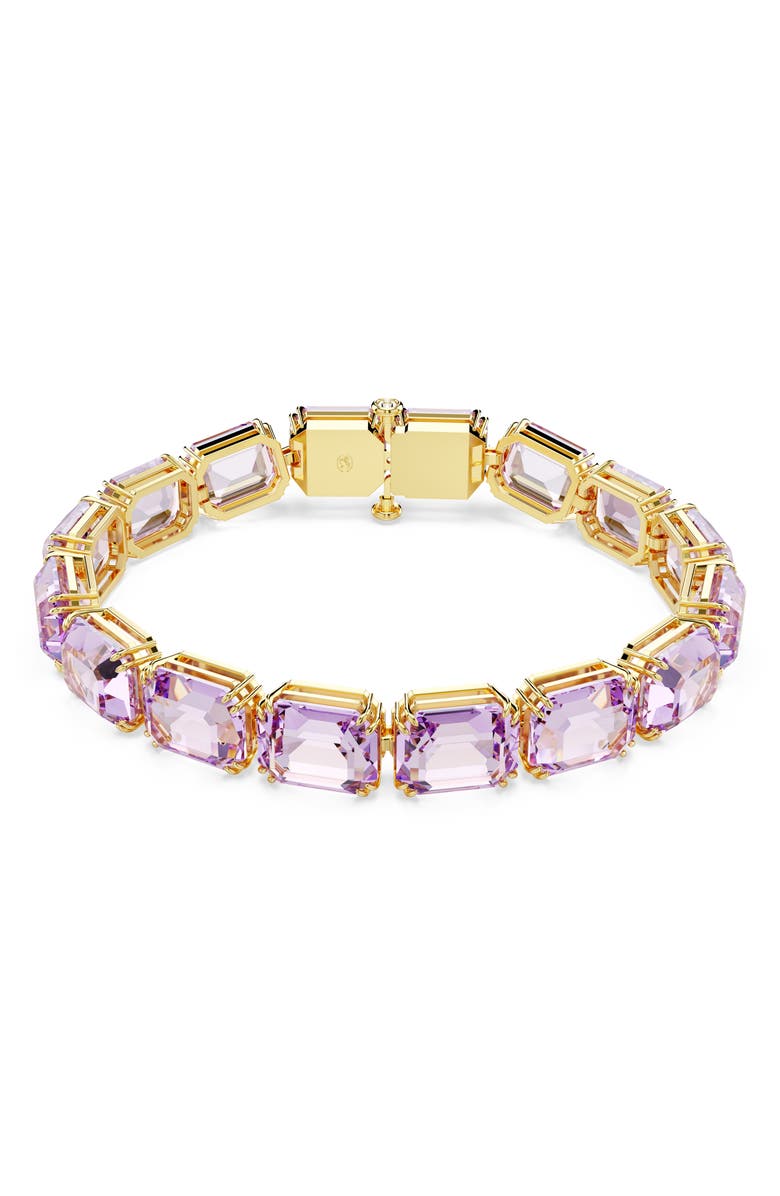 Swarovski Millenia Crystal Bracelet, Main, color, Purple