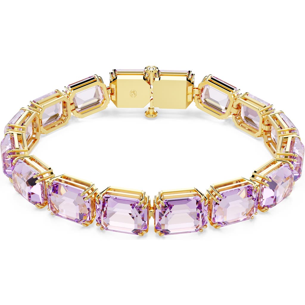 Swarovski Millenia Crystal Bracelet In Purple