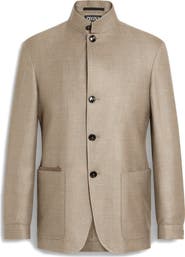 ZEGNA Cashmere, Silk & Linen II Conte Jacket