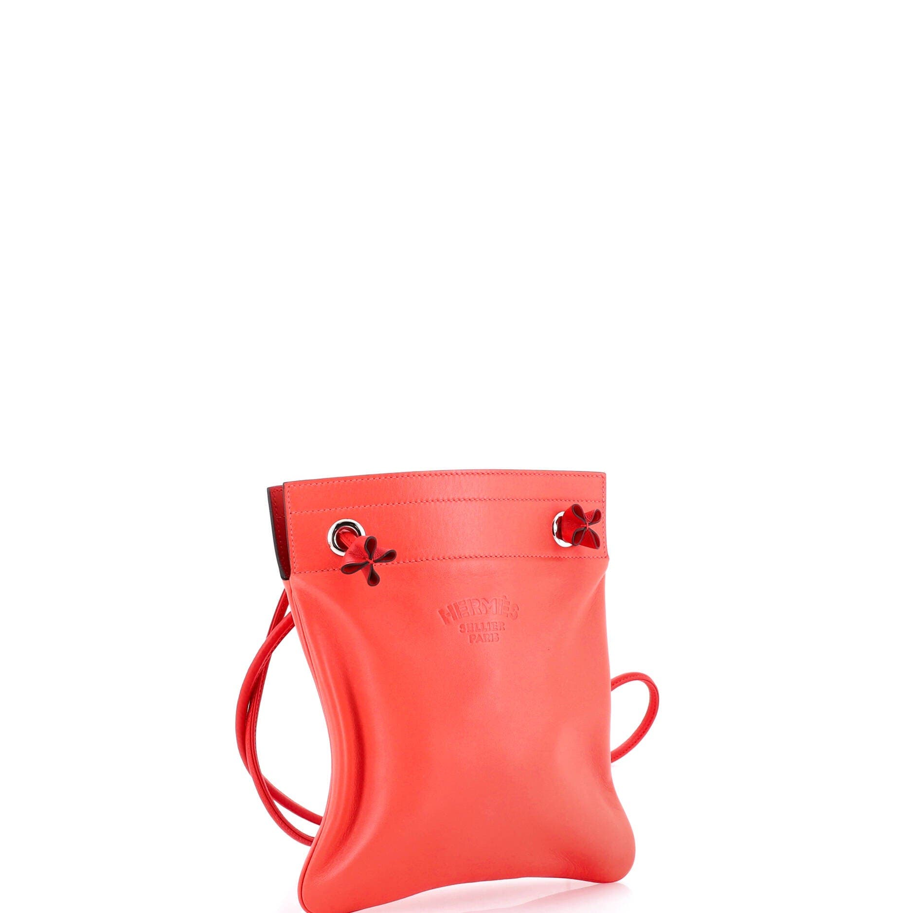 Pre-Owned Hermes Aline Bag Milo Lambskin and Swift Mini, Alternate, color, Rose Texas