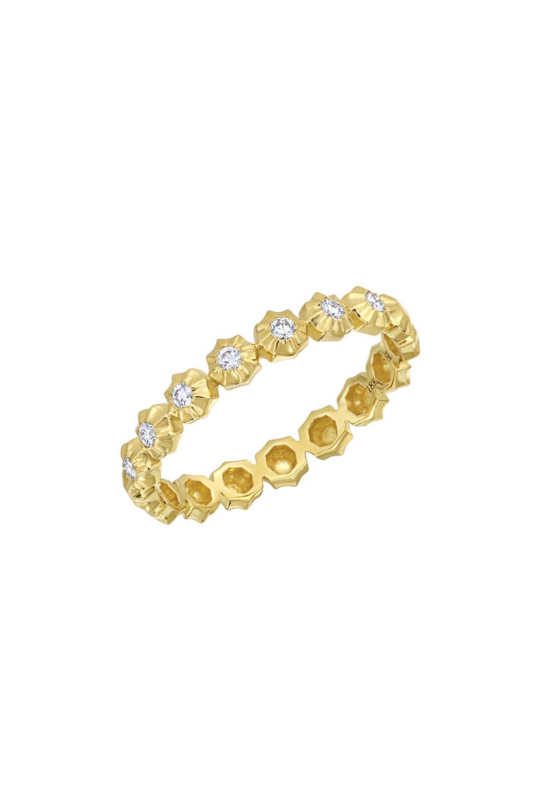 Monaco Diamond Stackable Ring (Nordstrom Exclusive), Main, color, 18K YELLOW GOLD