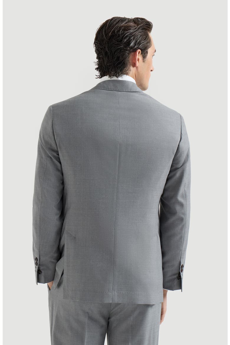 Hopsack blazer, Alternate, color, Grey