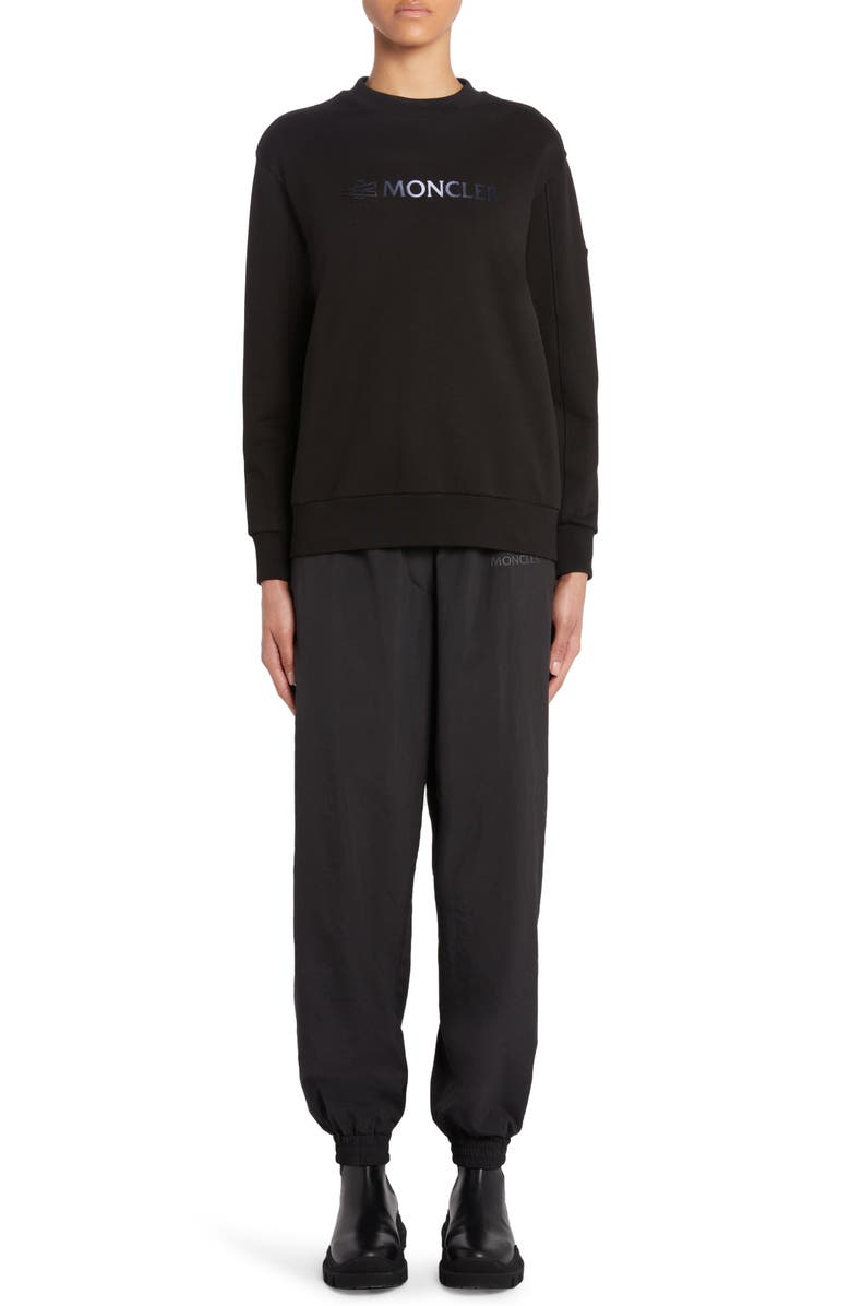 Moncler Logo Graphic Sweatshirt, Alternate, color,