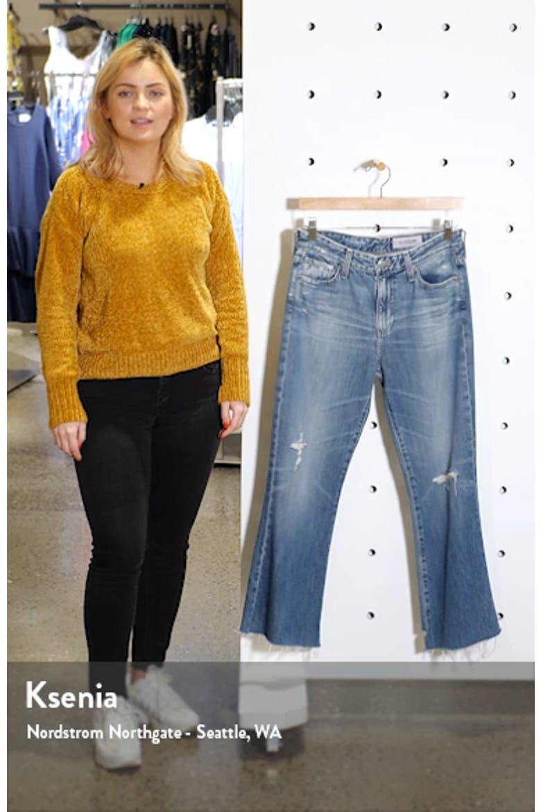 Quinne High Waist Kick Flare Jeans video