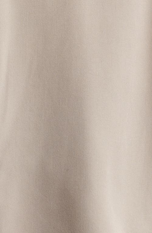 Rag & Bone Matthew Short Sleeve Button-up Shirt In Elephant Grey