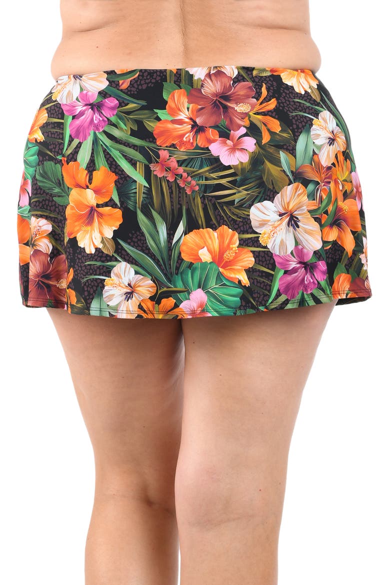 Tropical Hideaway Skirted Swim Bottoms, Alternate, color, FLORAL MULTI