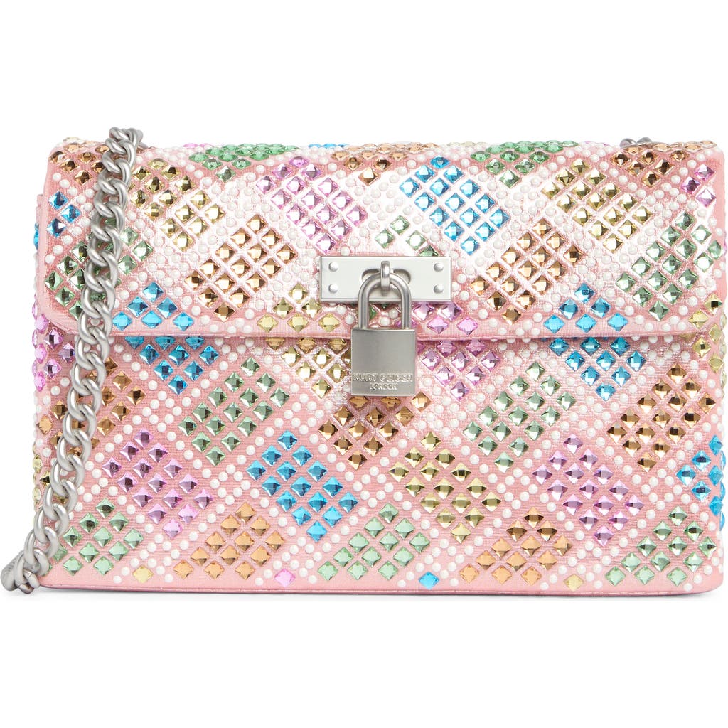 KURT GEIGER KURT GEIGER LONDON MINI BRIXTON CRYSTAL LOCK BAG