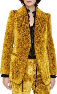 Burberry Baroque Velvet Blazer