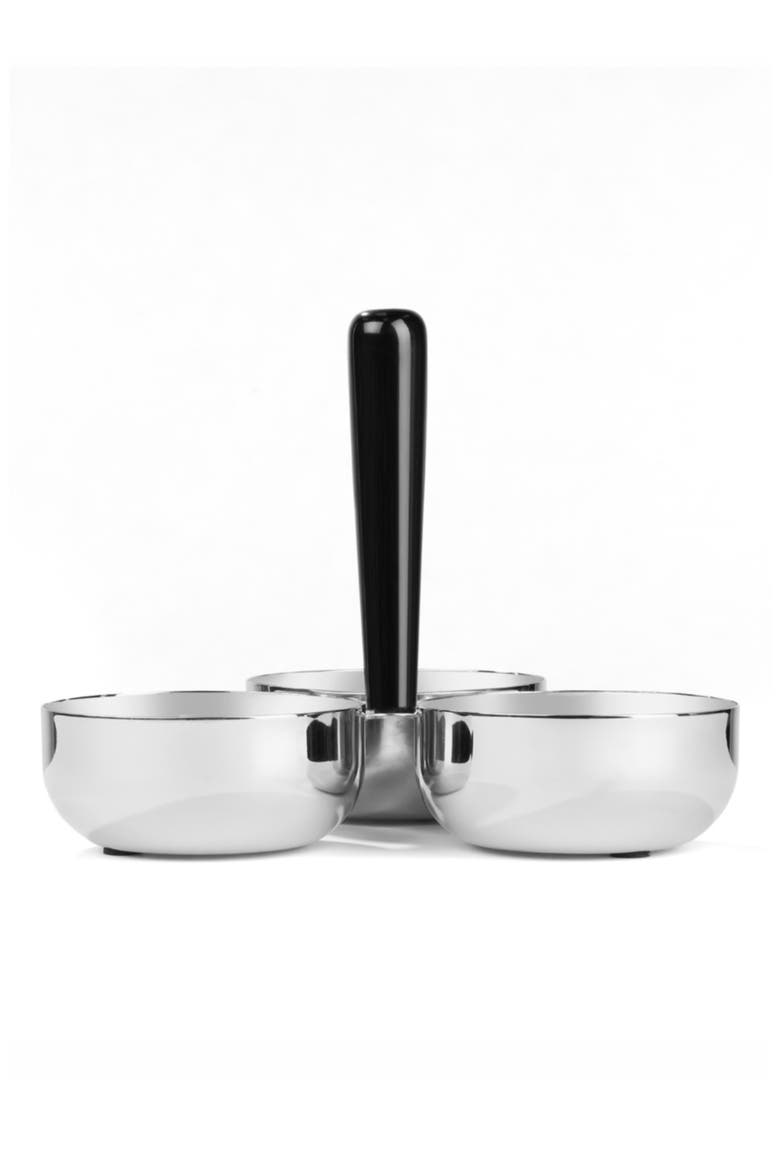 Circa Divided Nut Bowl, Main, color, SILVER