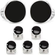 Cufflinks, Inc. Formal Onyx Cuff Links & Studs Set