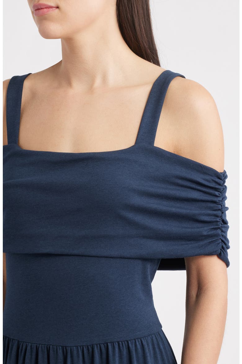 Tamaira Flounce Sleeveless Maxi Dress, Alternate, color, NIGHT SKY