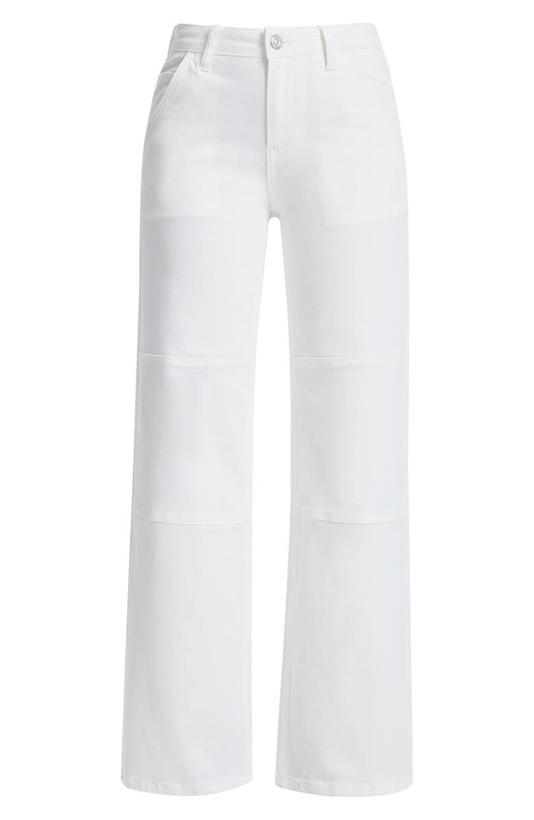 Bayeas Eva High Waist Wide Leg Jeans, Alternate, color, White
