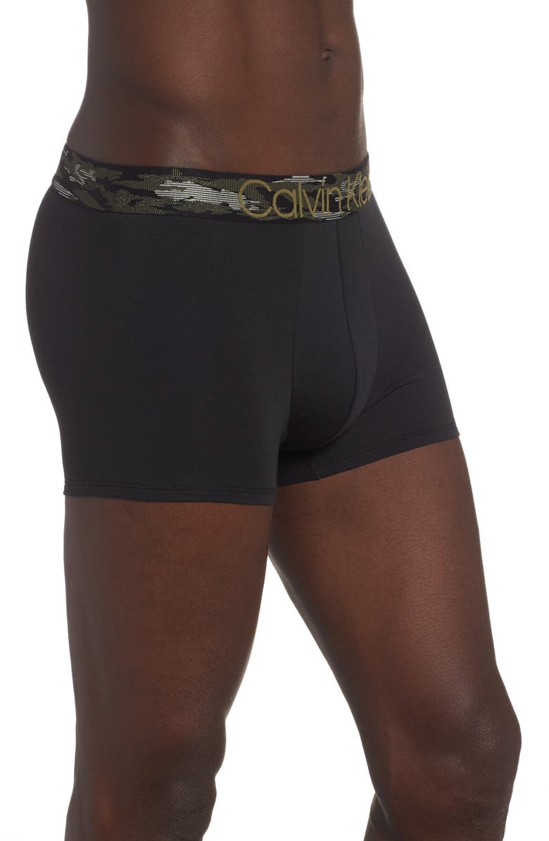 Calvin Klein Cotton Trunks, Alternate, color, 