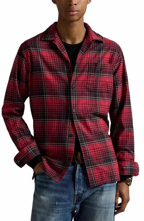 Polo Ralph Lauren Brushed Twill Long Sleeve Camp Shirt