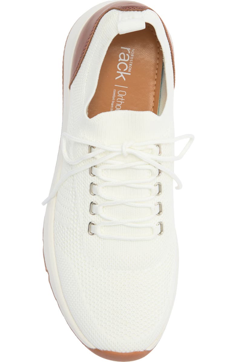 NORDSTROM RACK Dawson Knit Sneaker, Alternate, color, White