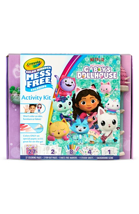 Gabby's Dollhouse Color Wonder Mess-Free Activity Kit