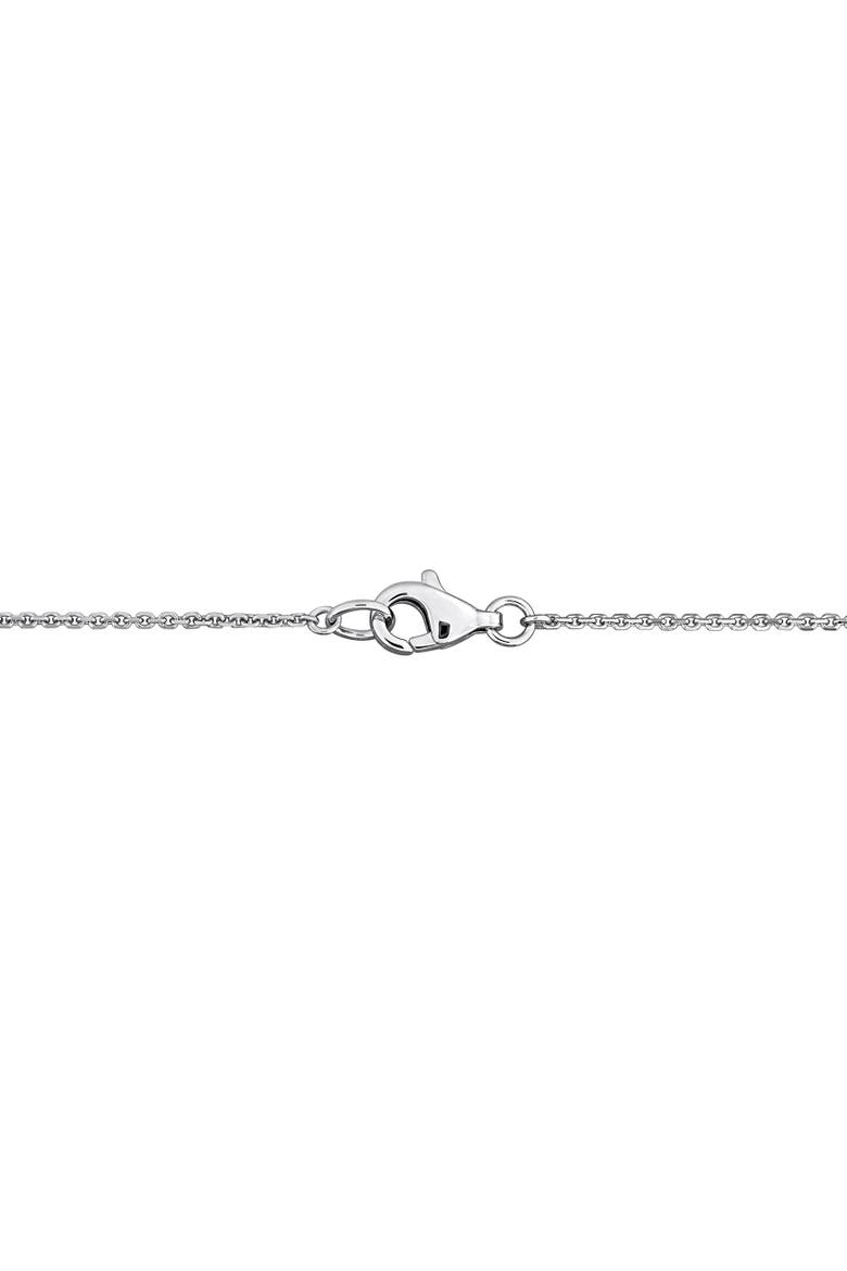 Lab-Grown Diamond Solitaire Necklace White Gold, Alternate, color, White Gold