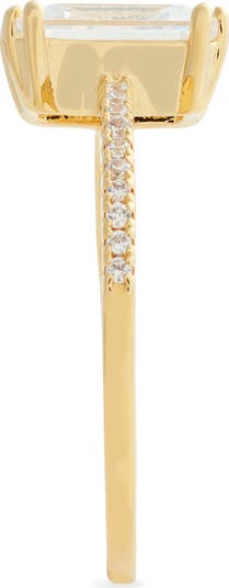 Radiant Cubic Zirconia Ring