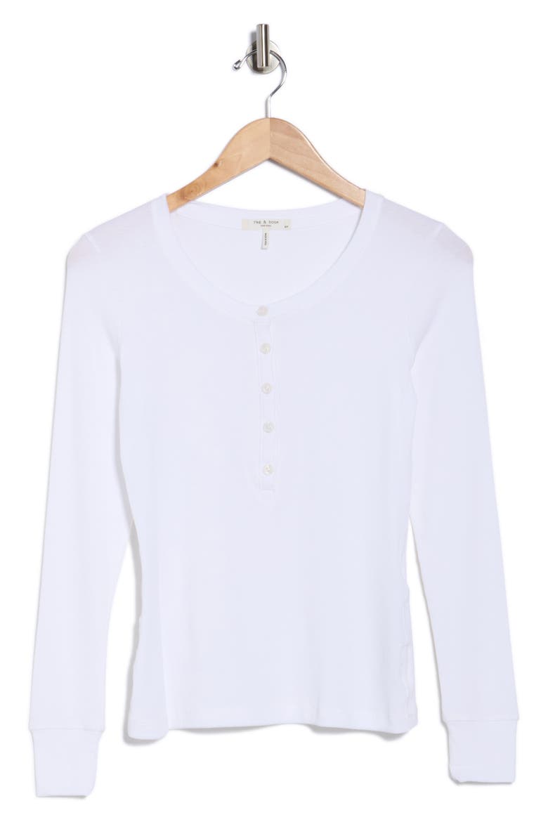 Essie Rib Henley, Alternate, color, WHITE