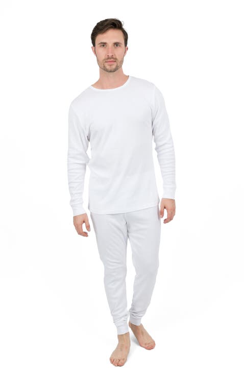 Men's Cotton Solid Matching Family Pajamas