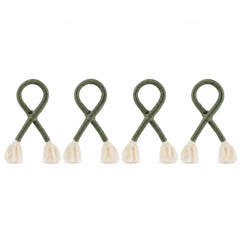 Nautical Knot Napkin Rings - Set of 4