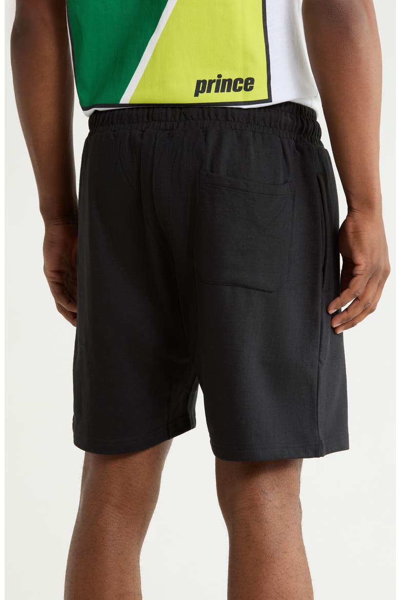 Brushed Fleece Shorts, Alternate, color, BLACK
