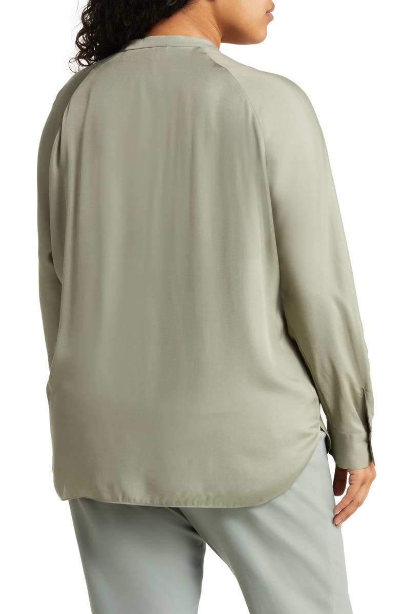 Vince Silk Blend Blouse, Alternate, color,