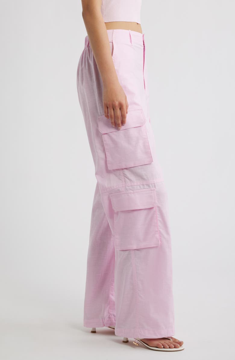 Kulani Kinis Relaxed Cargo Pants, Alternate, color, Pocket Pink