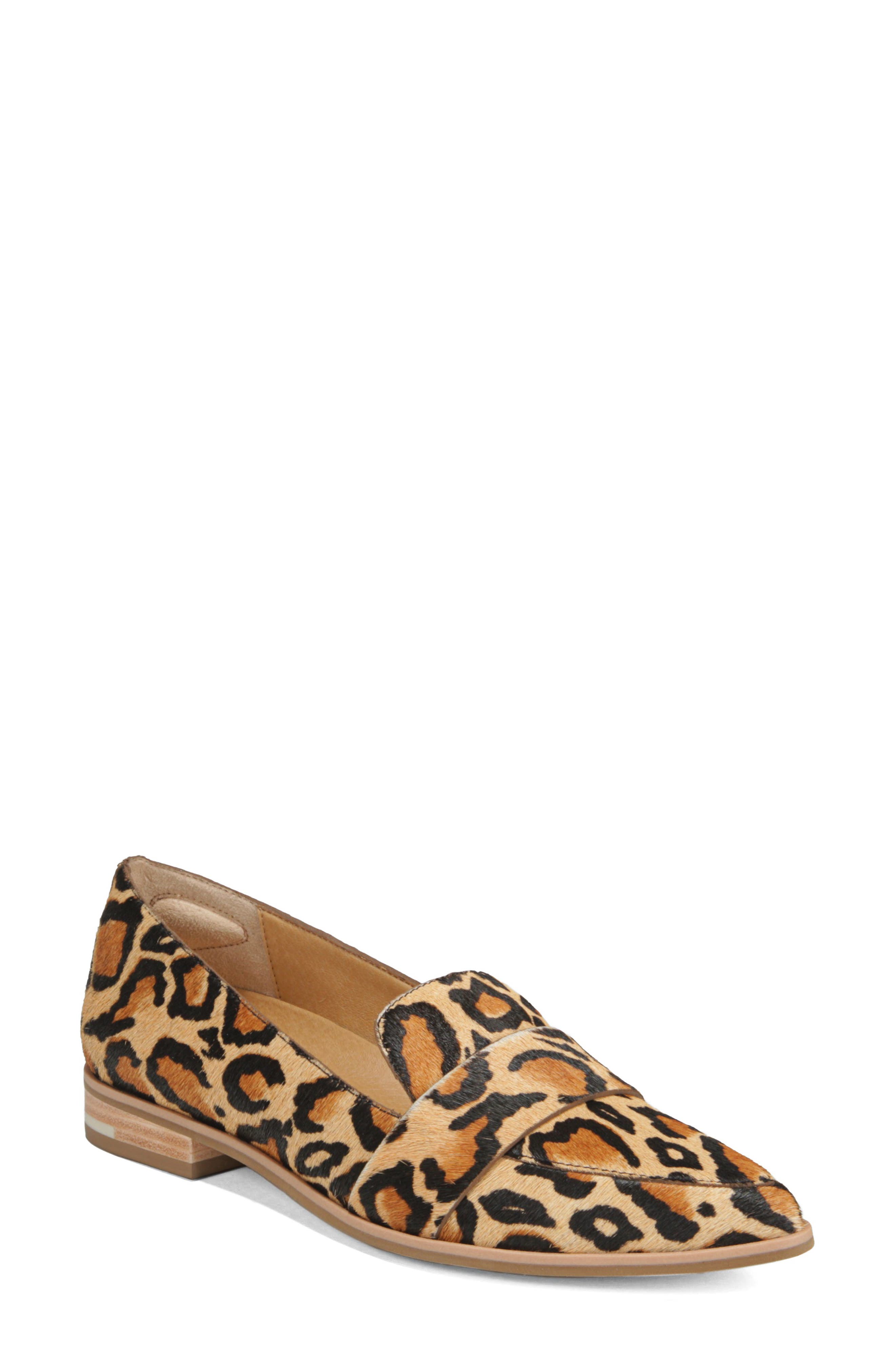 Faxon Loafer, Main, color, LEOPARD CALF HAIR