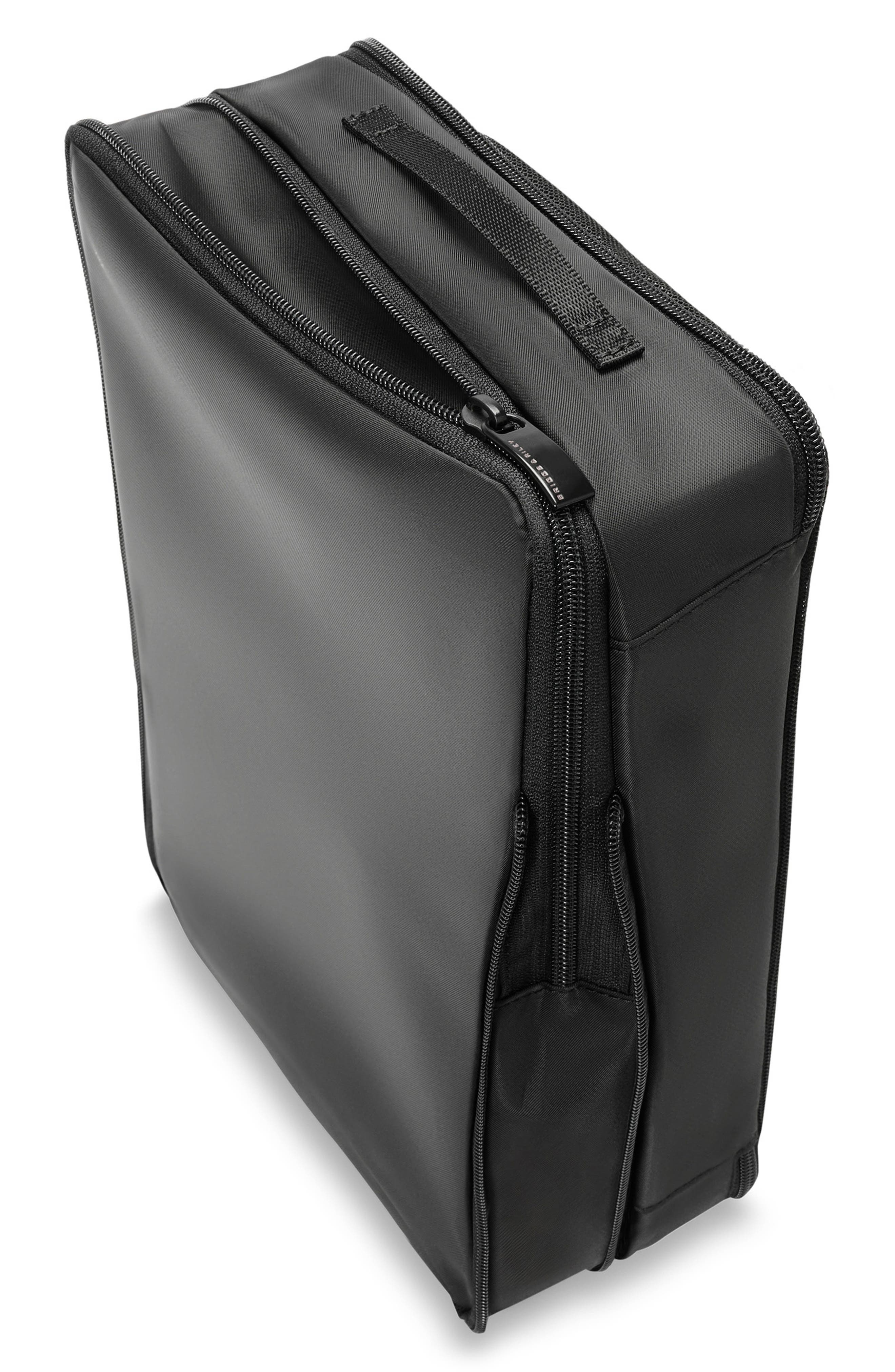 Briggs & Riley 3-Piece Carry-On Compression Packing Cubes, Alternate, color, Black