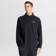 FANATICS Men's Fanatics Black Philadelphia Flyers Authentic Pro Rink Training Quarter-Zip Pullover