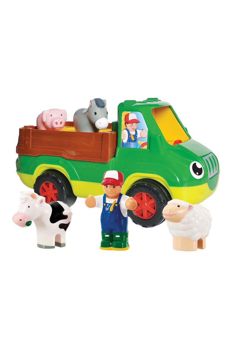 Freddie Farm Truck Toy Set, Alternate, color, GREEN