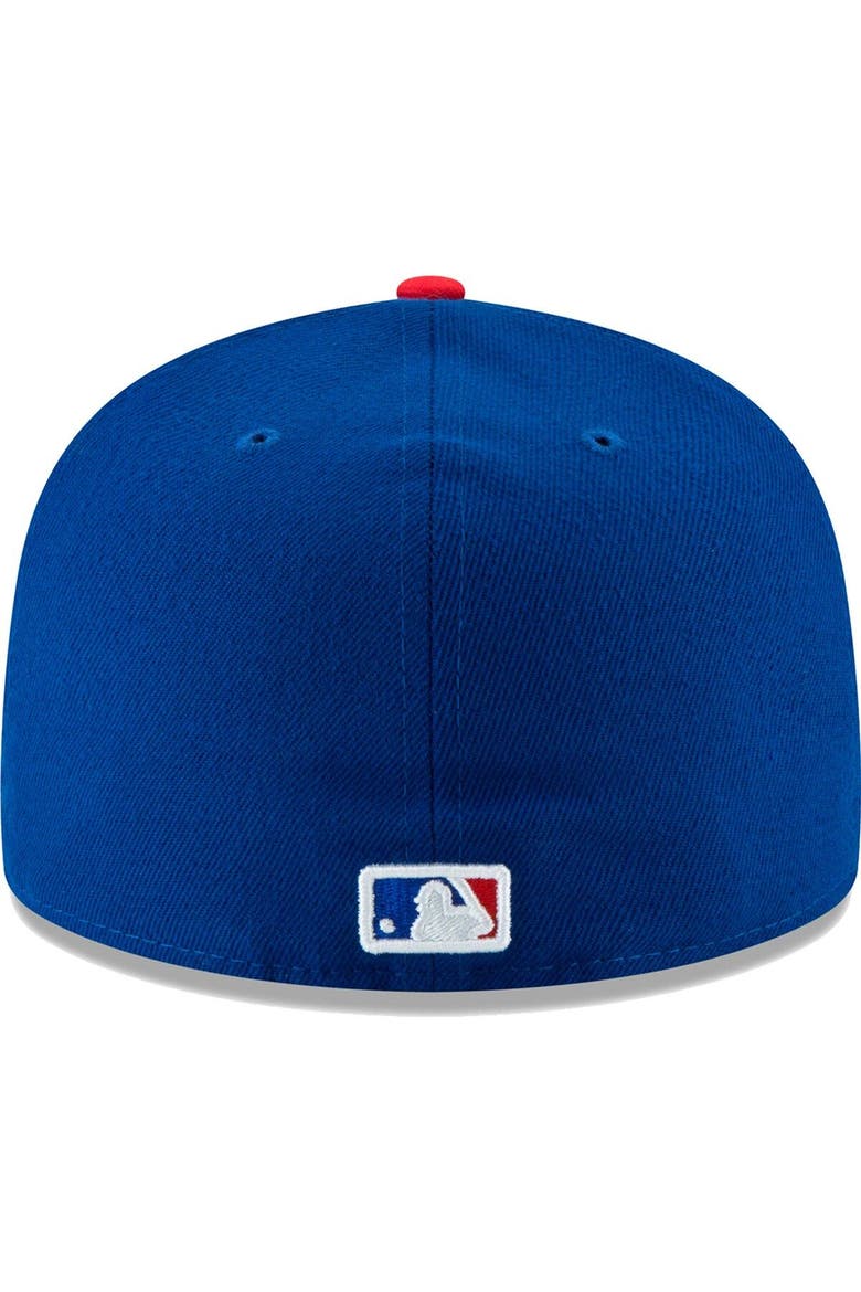 Men's New Era Royal Chicago Cubs On-Field 2023 World Tour London Series 59FIFTY Fitted Hat, Alternate, color, Royal