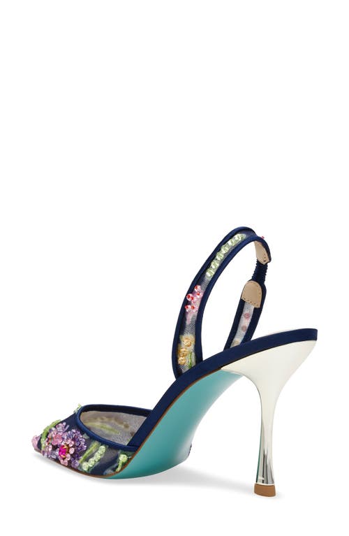 BETSEY JOHNSON BETSEY JOHNSON VELMA POINTED TOE SLINGBACK PUMP