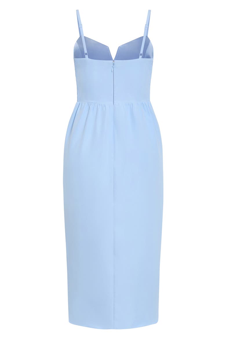 Sassy Flex Fit Tulip Midi Dress, Alternate, color, SOFT BLUE