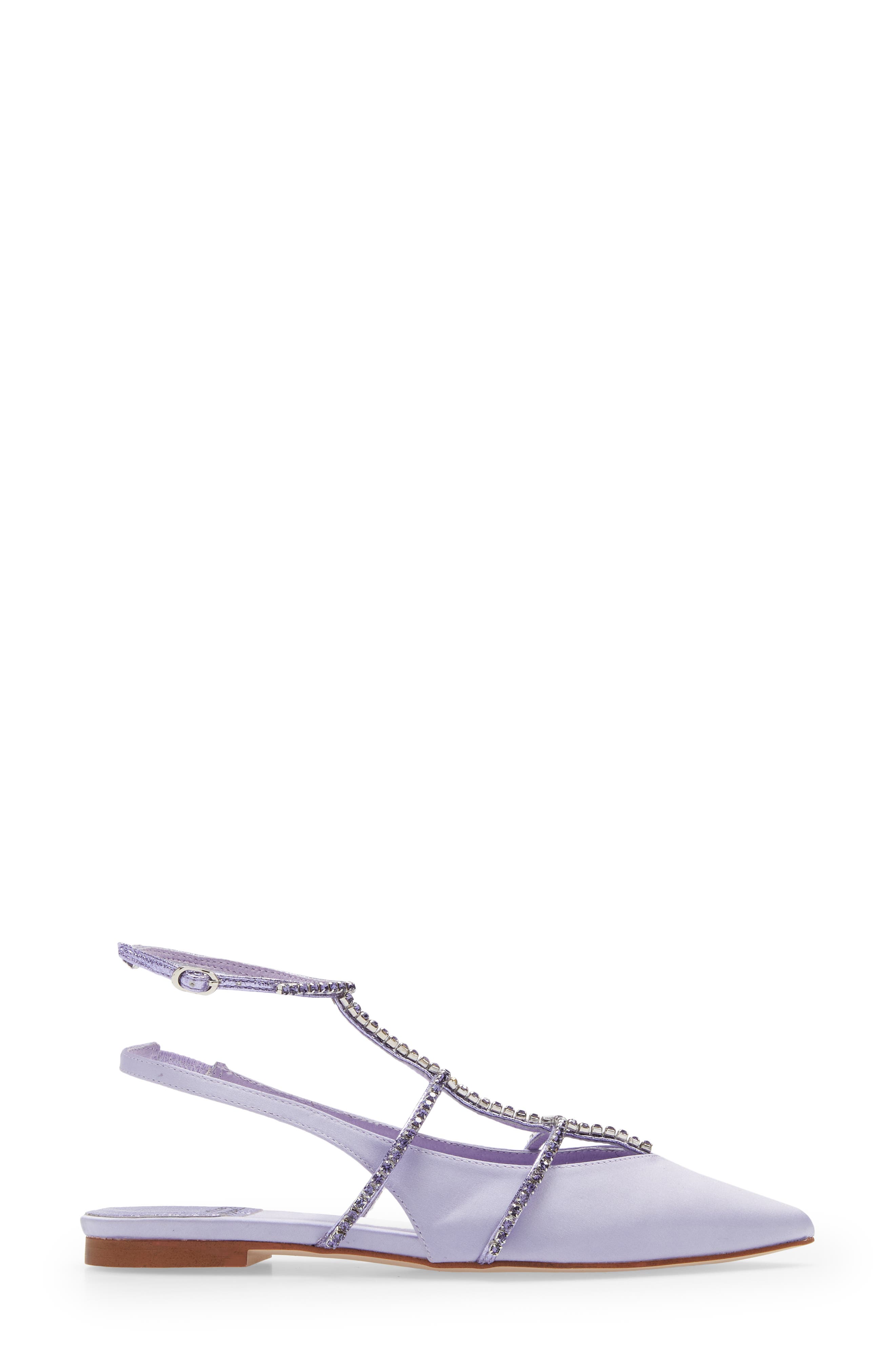 Pristina Slingback Sandal, Alternate, color, LILAC SATIN COMBO