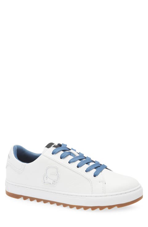 Karl Head Leather Sneaker (Men)