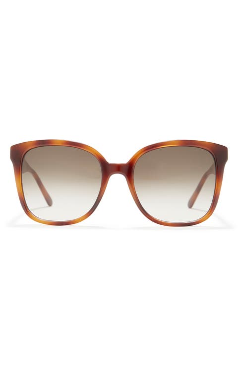 56mm Square Sunglasses