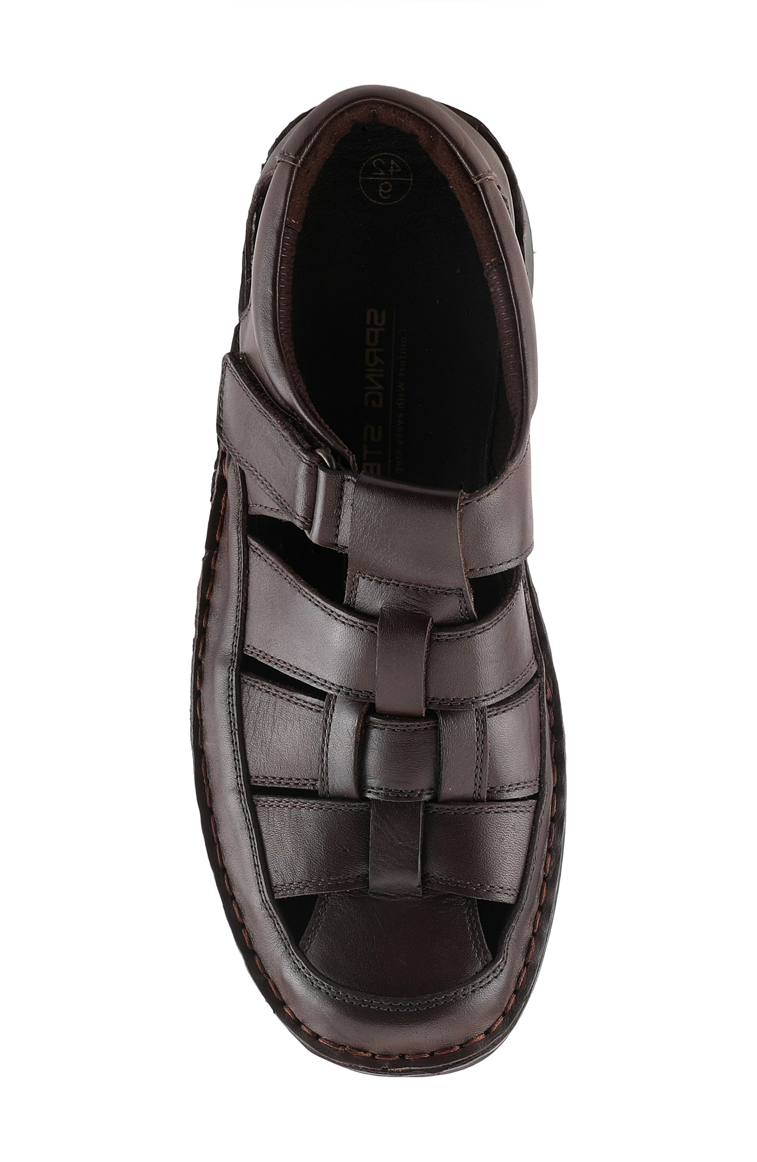 Spring Step Sandal, Alternate, color, Dark Brown