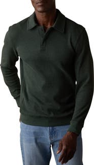 The Normal Brand Puremeso Fleece Polo Sweater