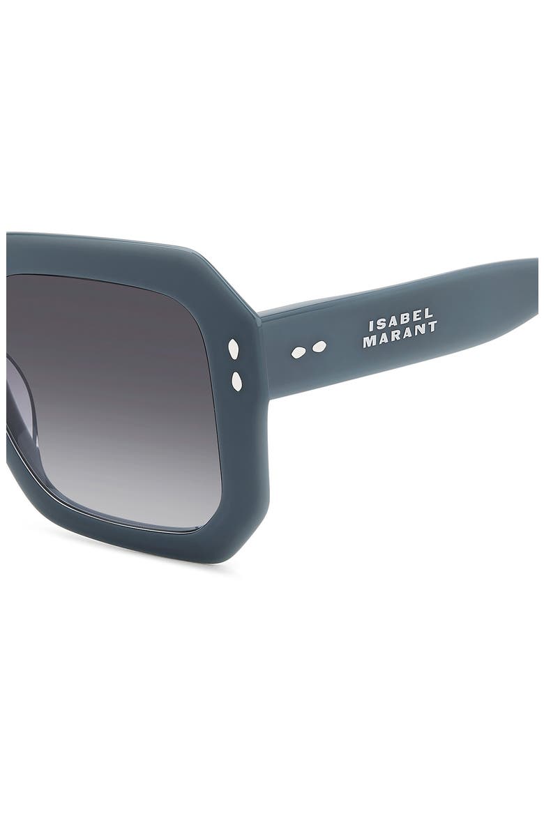 53mm Gradient Rectangular Sunglasses, Alternate, color, 0KB7-GB