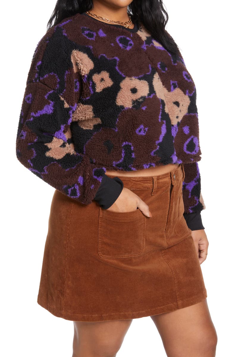 BP. High Pile Fleece Sweatshirt, Alternate, color, 