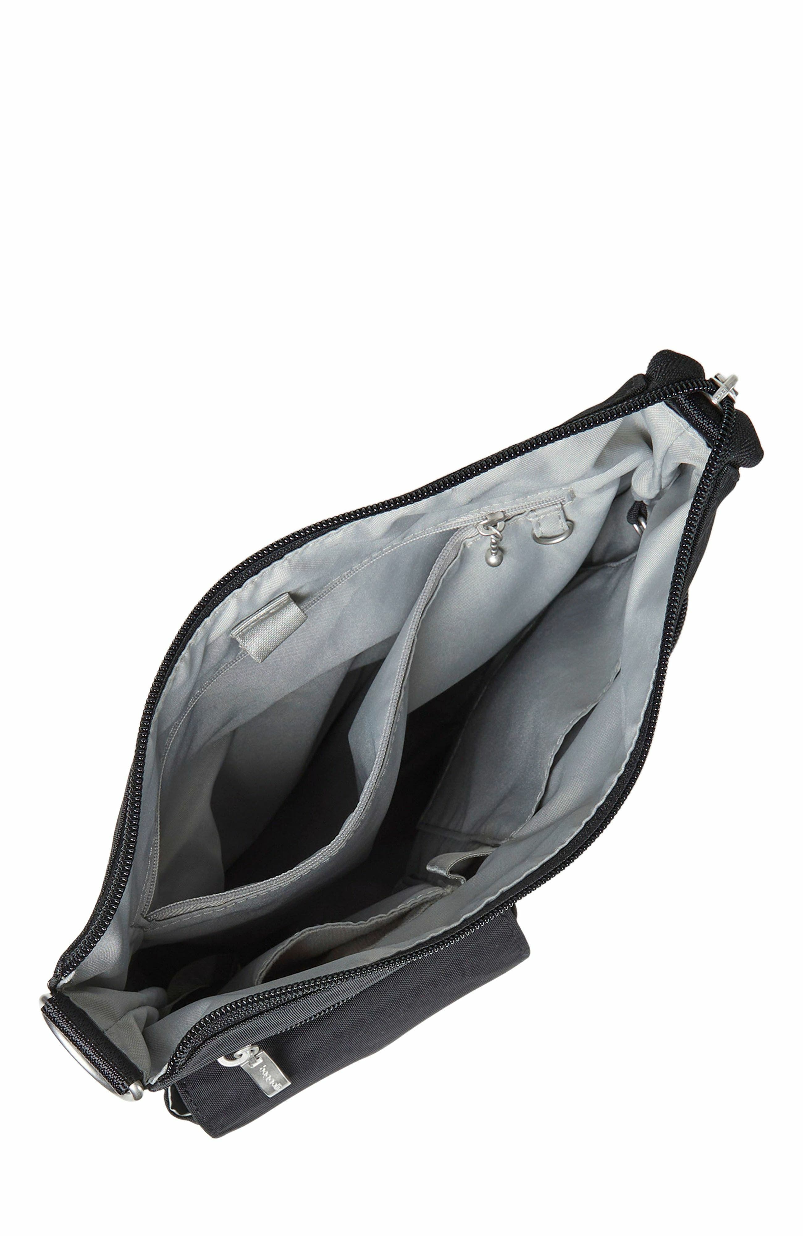 BAGGALLINI Modern Everywhere Slim Crossbody Bag with RFID Wristlet, Alternate, color, Black