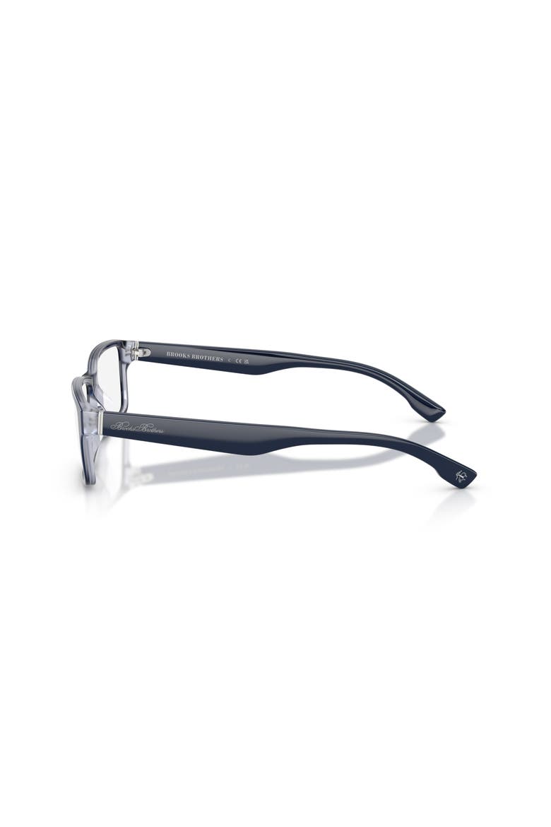 60mm Rectangle optical glasses, Alternate, color, Blue