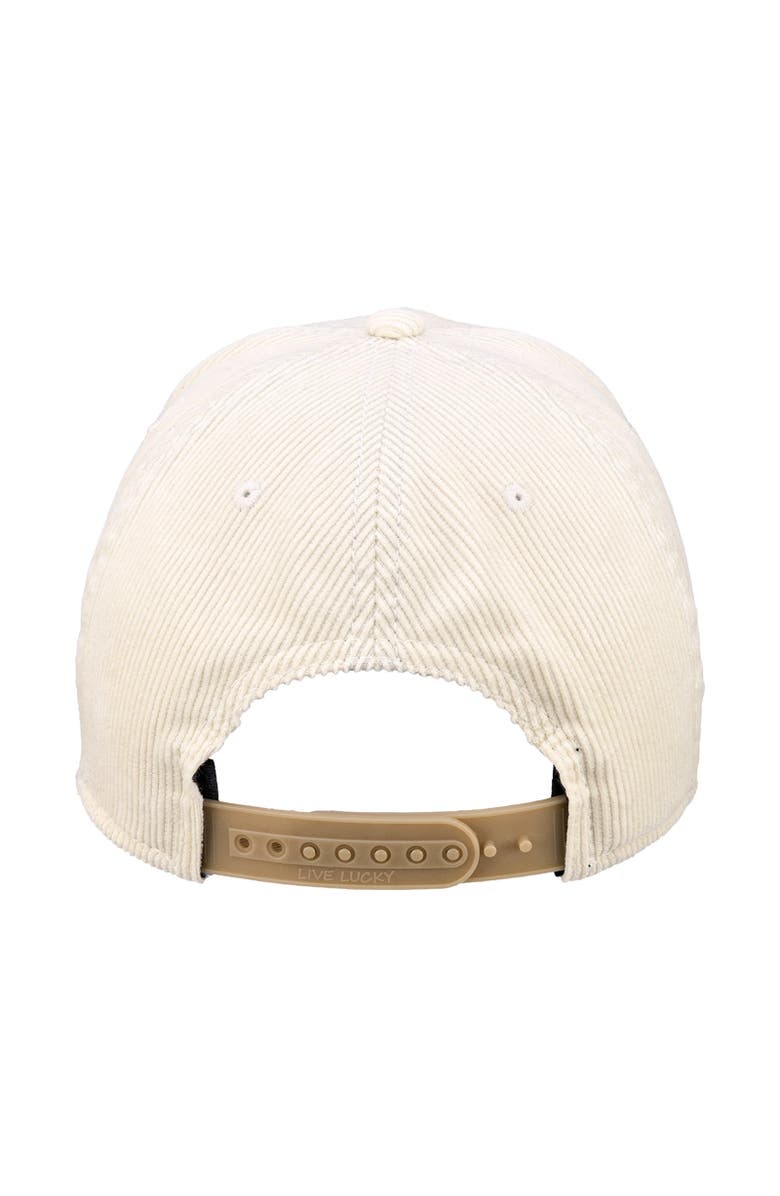 Black Clover Cord Upside Down Luck 1 Hat, Alternate, color, Brown