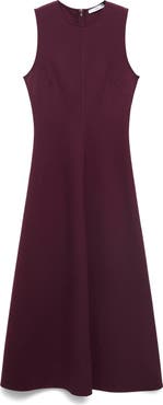 MANGO Sleeveless Flared Dress