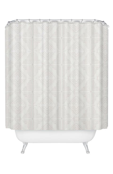 Schatzi Nora Tile Shower Curtain