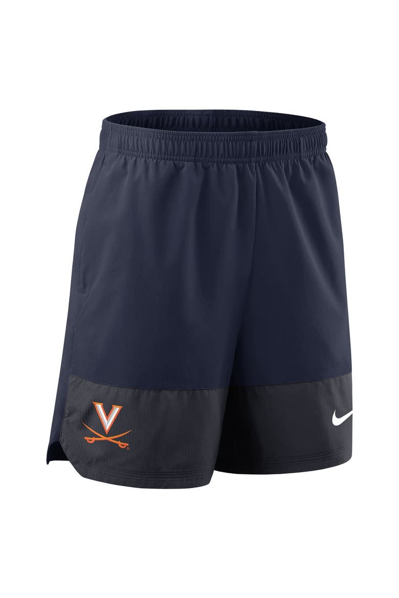 Men's Nike Navy Virginia Cavaliers 2025 Sideline Performance Shorts, Alternate, color, Navy