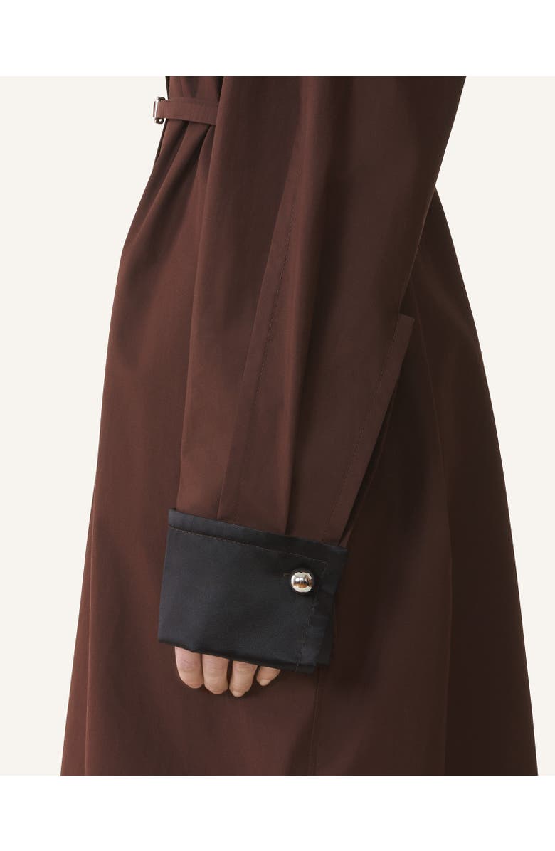 Lanvin SHIRT DRESS IN COTTON POPELIN, Alternate, color, 